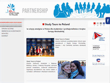 Tablet Screenshot of nowa.studytours.pl